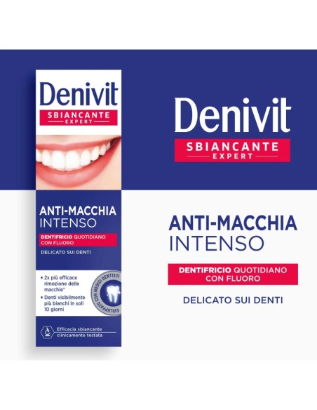 Denivit Dentifricio Antimacchia 50ml - Intenso - Sbiancante